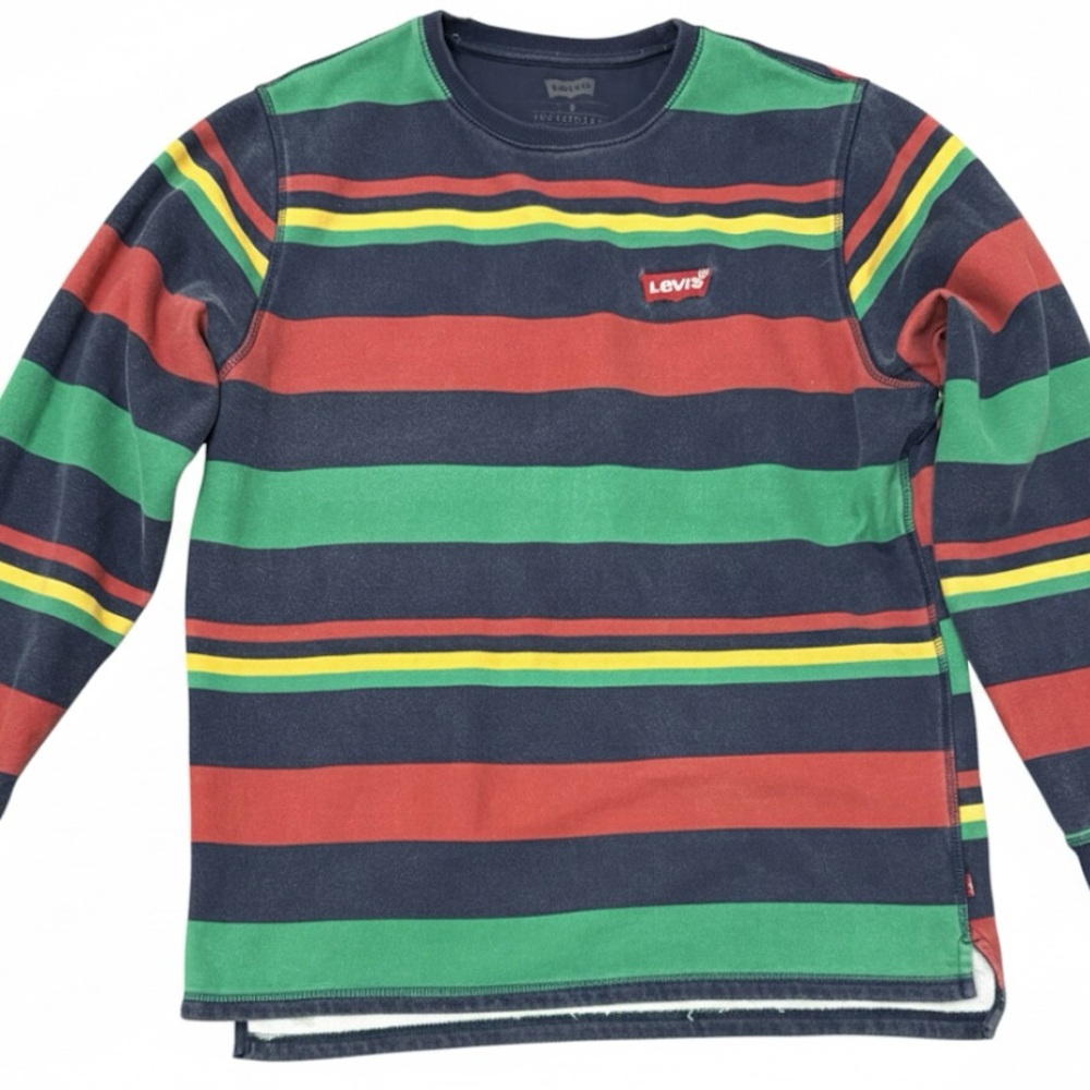 Levi's Kids Colorful Striped Long Sleeve Tee